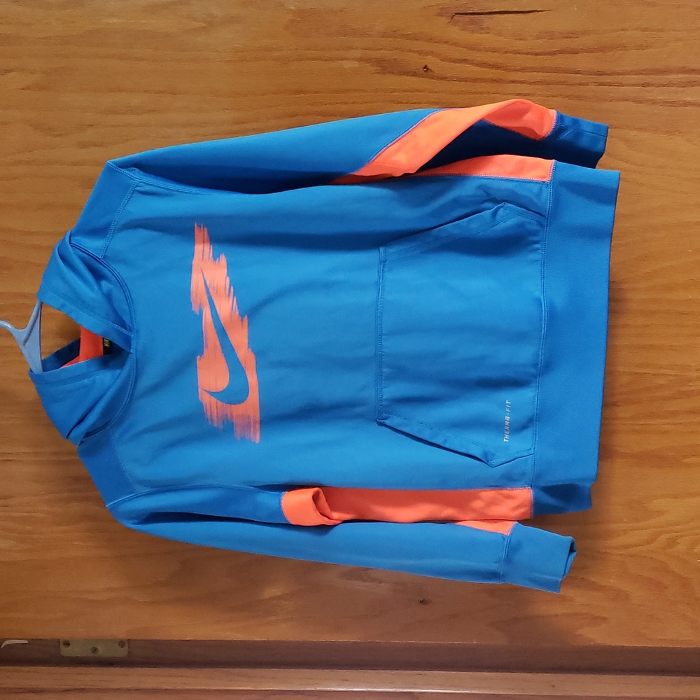 Boys size large therma fit Nike hoodie